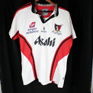 Kukri Asahi Beer, Virgin Atlantic, 30th Annv 2005 Rugby Jersey - Size Large